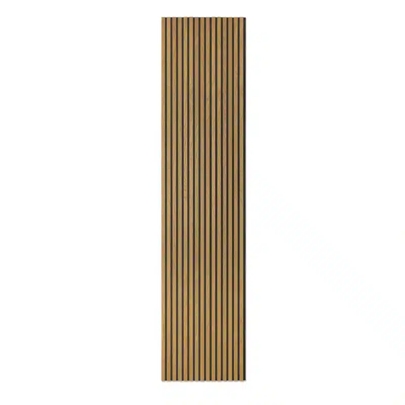 Akustik Paneele Klassische Eiche (Filz schwarz/MDF braun)- 260x60cm – Bild 3