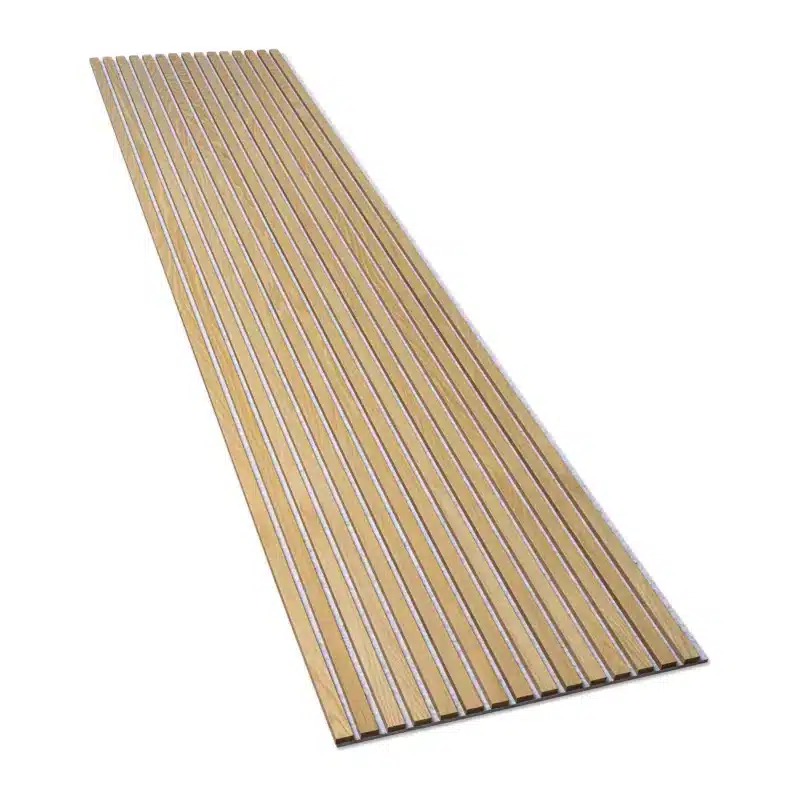 Alternative view of Akustik Paneele Klassische Eiche (Filz grau/ MDF braun) –  260x60cm