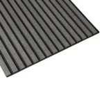 Akustik Paneele Grau (Filz schwarz) – 260x60cm