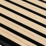 Klassische Eiche (schwarz MDF / schwarz Filz)
