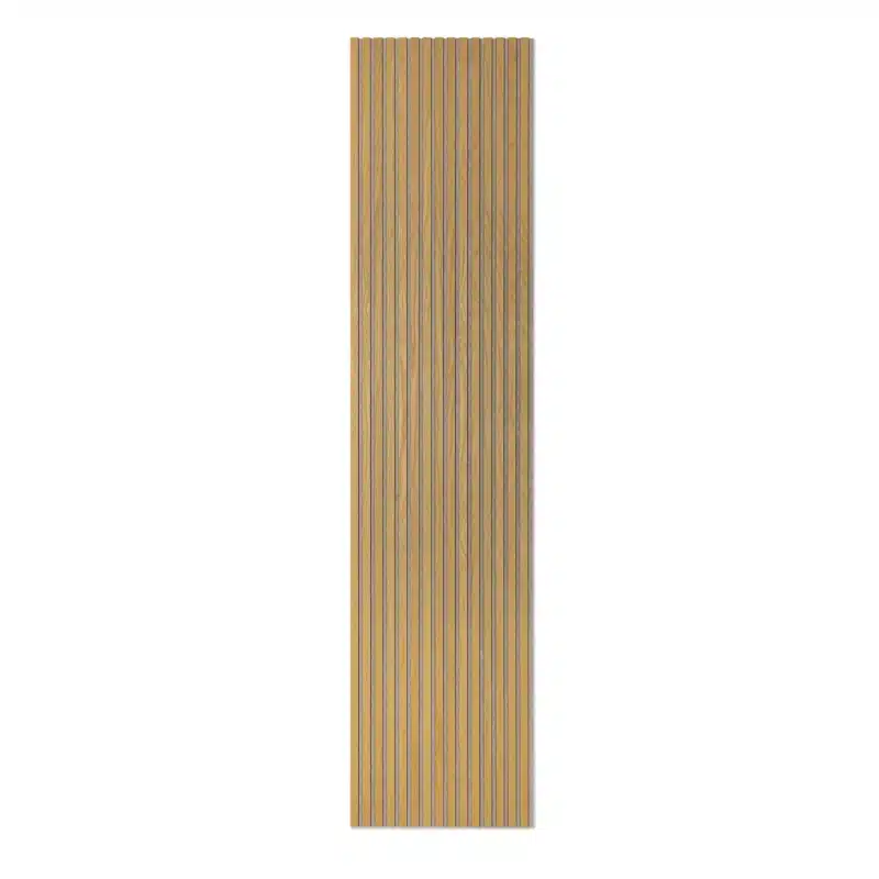 Akustik Paneele Klassische Eiche (Filz creme/ MDF braun) –  260x60cm – Bild 3