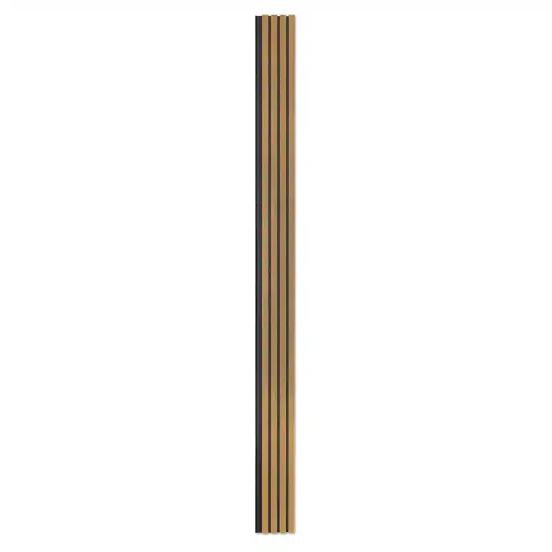 Fassadenverkleidung Komposit - Eiche + Schwarz | 2900 x 200 mm – Bild 3