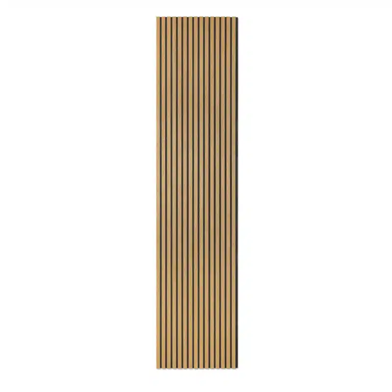 Akustik Paneele 3-seitige natürliche Eiche (Filz schwarz) - 260x60cm – Bild 3