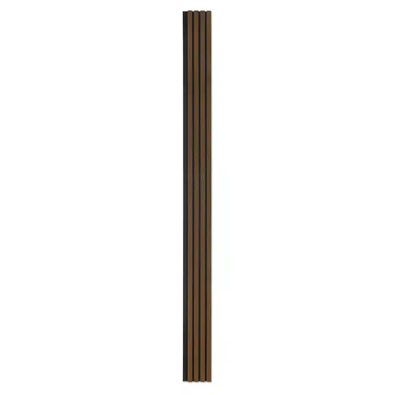 Fassadenverkleidung Komposit - Teak + Schwarz | 2900 x 200 mm – Bild 3