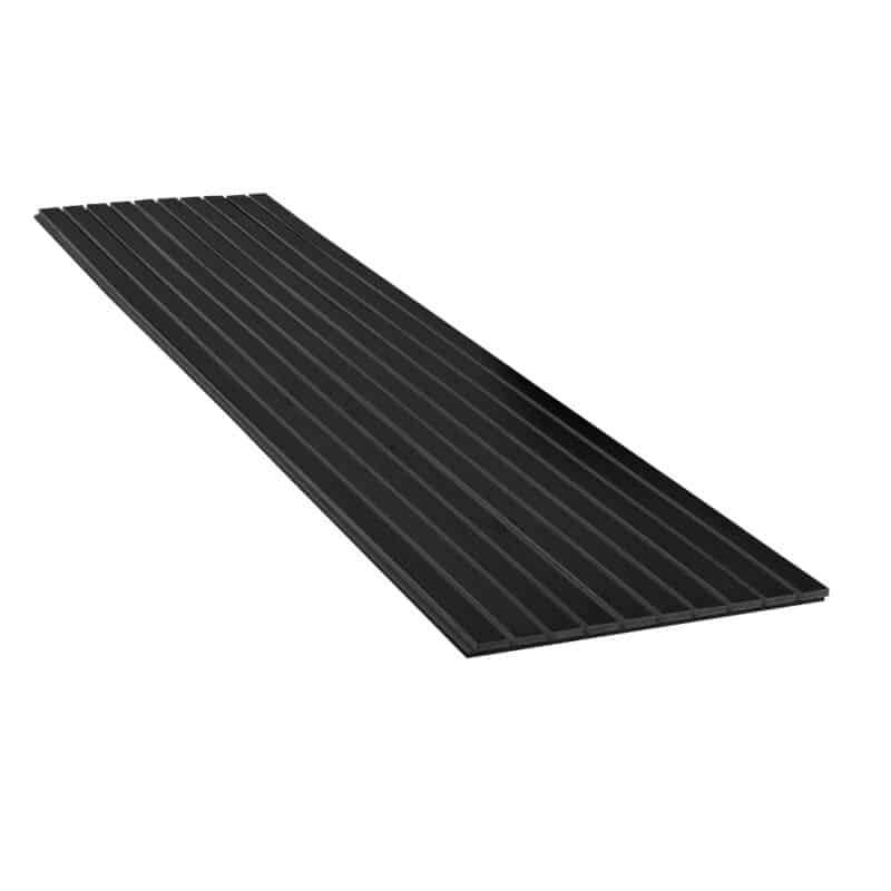 Akustik Paneele Schwarze Eiche breite Lamellen –50mm- 260x60cm – Bild 2