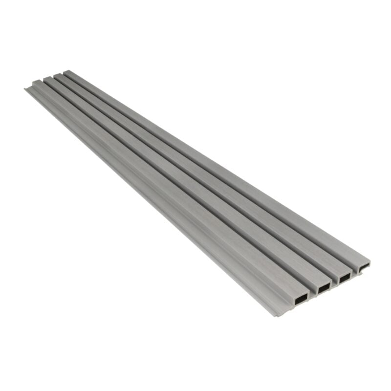 Fassadenverkleidung Komposit - Helle Grau | 2900 x 200 mm – Bild 2