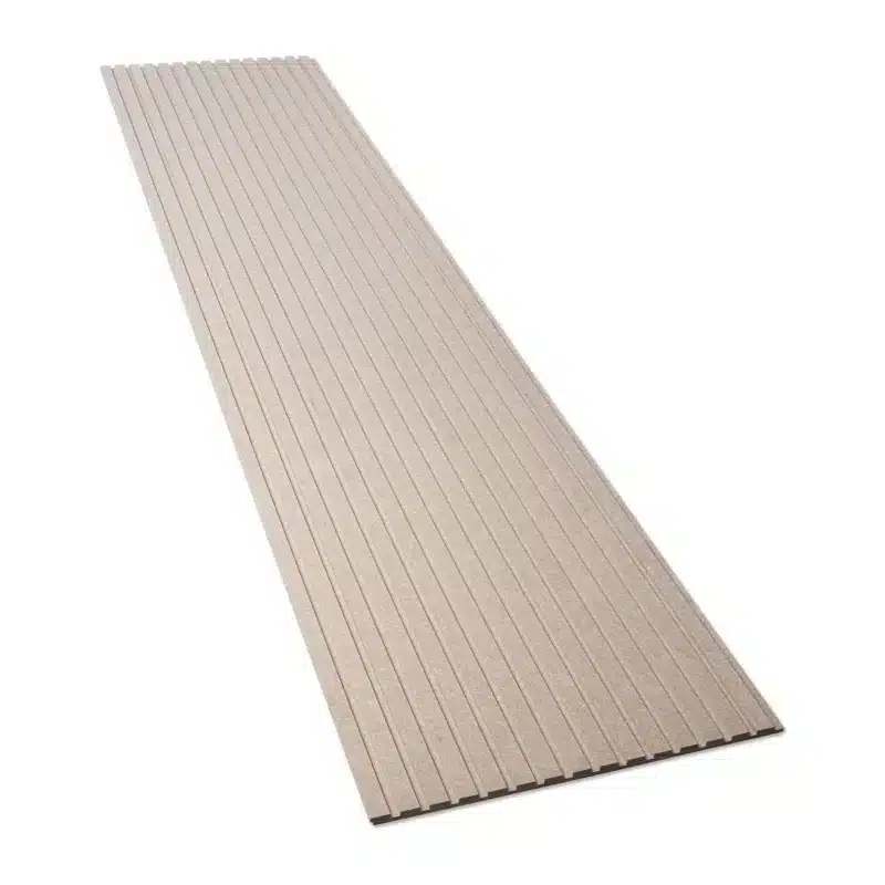 Akupanel - Akustik Paneele - Filz auf Filz Creme - 260x60cm – Bild 2