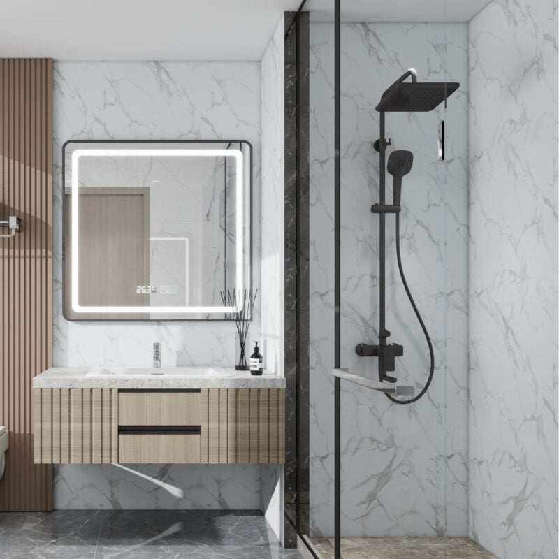 SPC Paneele Marmor Weiss 3