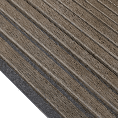 Dunkle Eiche 3-seitige