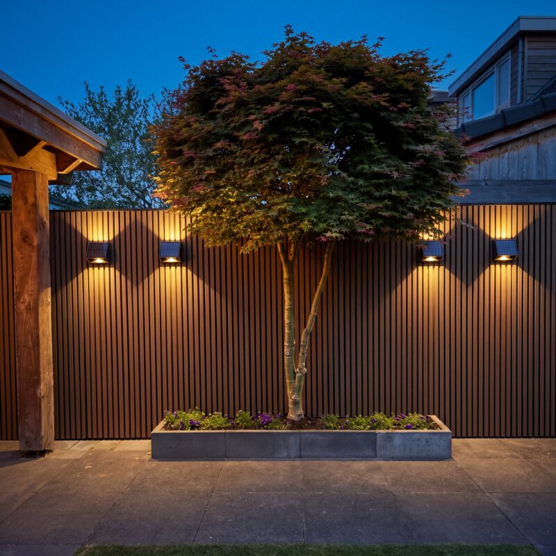 Alternative view of Außenbeleuchtung | led-wandleuchte mit solar | 1,5w | 2700k | schwarz