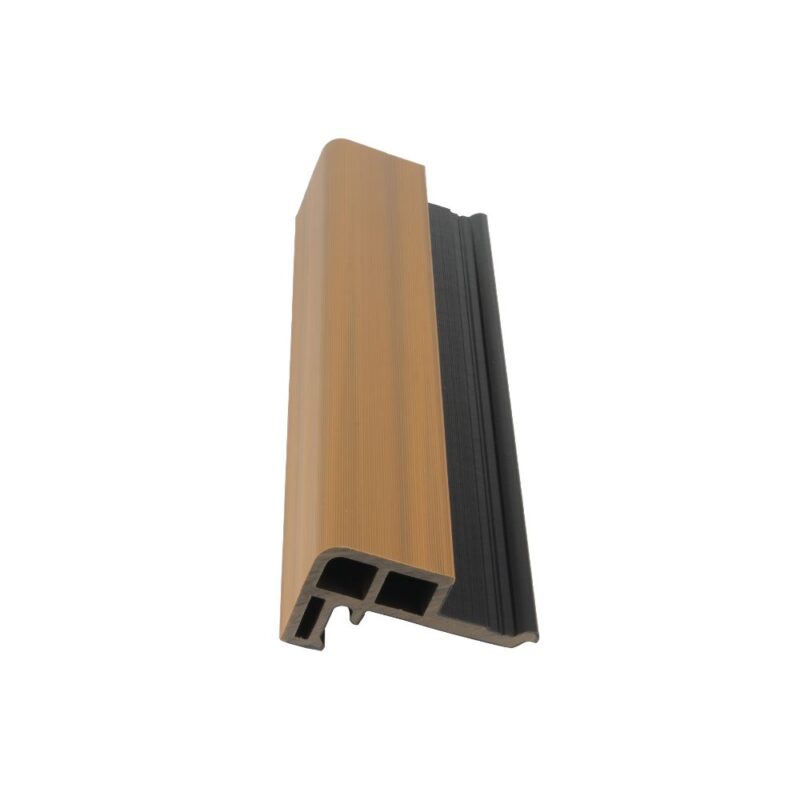 Alternative view of Eckprofil Fassadenverkleidung Teak + Schwarz